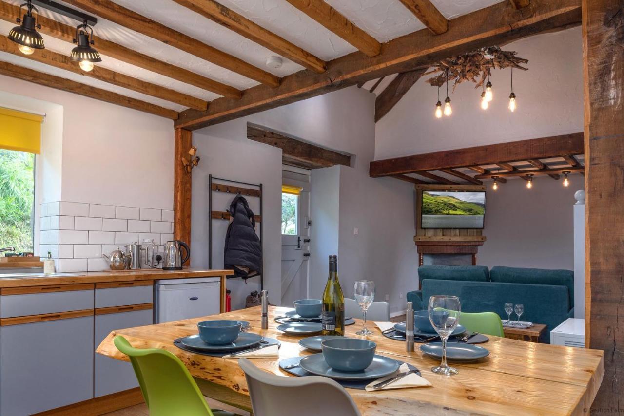 The Barn At Geufron Farm - Dog Friendly - Nr Tywyn Villa Bryn-crug Eksteriør billede